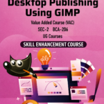 Desktop Publishing Using GIMP VAC | NEP | Kalyani